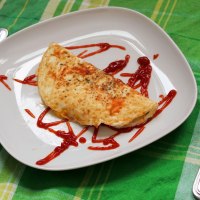 Eggception Omelet: Fried