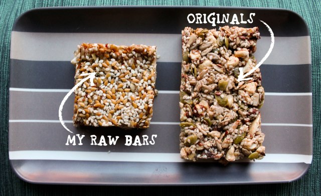vegan raw crunch bars