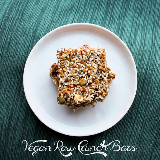 Vegan Raw Crunch Bars